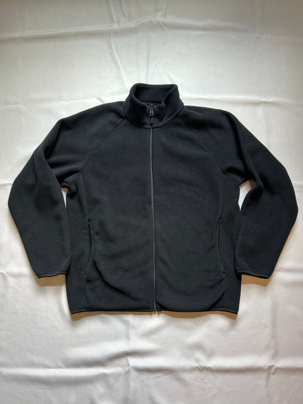 Uniqlo Fleece Full-Zip Jacket Black Large